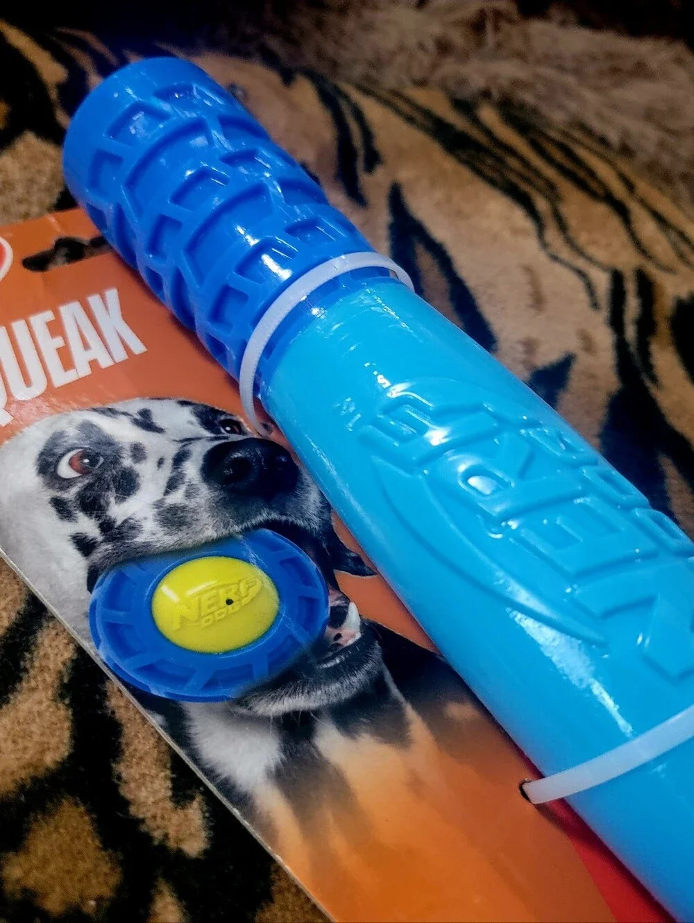 Nerf Dog Squeak Stick Fetch Toy Blue Large Ea.new